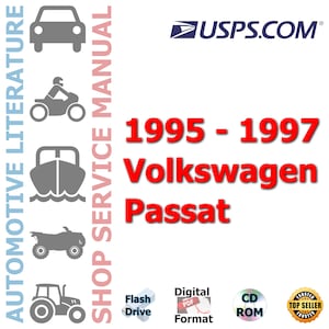 1995, 1996, 1997 Volkswagen Passat Official Factory Complete Workshop Repair Service Shop Manual