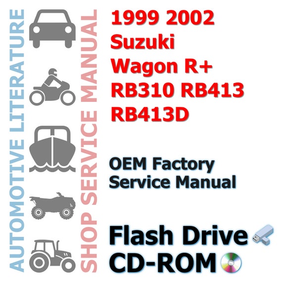 1999 - 2002 Suzuki Wagon R+ RB310 RB413 RB413D Complete