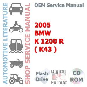 2005 BMW K 1200 R ( K43 ) Complete Service Manual