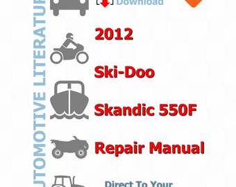 Ski-Doo Skandic 2012 Service Manual Repair, Workshop Factory Manual, DIY Guide Maintenance, Instant Download PDF - English Language