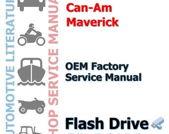 2016 Can-Am Maverick Repair Shop Service Manual 652 Pages