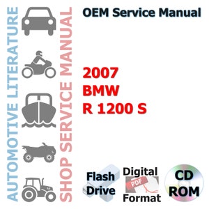 2007 BMW R 1200 S Komplett Service Handbuch