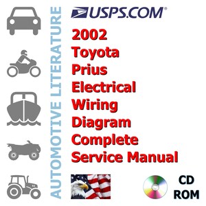 2002 Toyota Prius Complete Workshop Electrical Wiring Diagram
