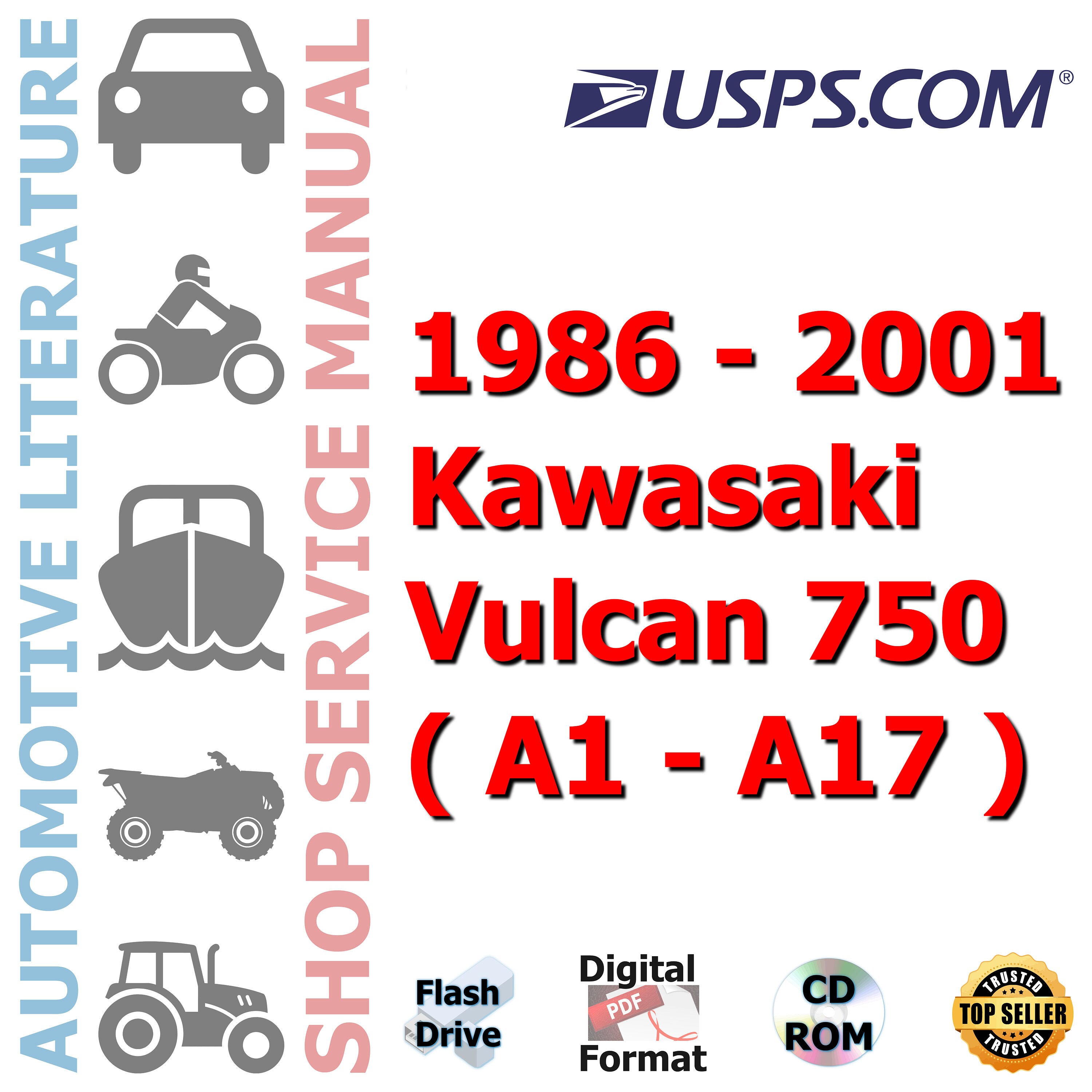 Kawasaki vulcan 750 manual new arrivals