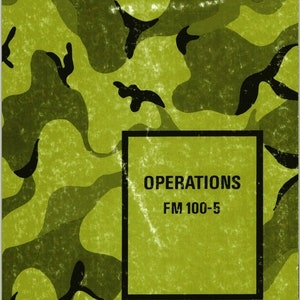 FM 100-5 1982 OPERATIONS Field Manual US Army 199 Pages Complete Manual