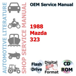 1988 Mazda 323 Complete Service Manual