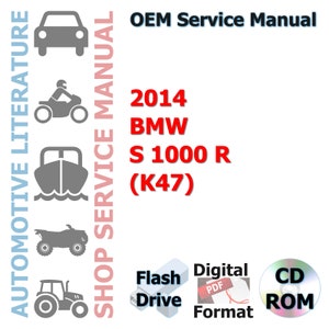 2014 BMW S 1000 R (K47) Complete Workshop Repair Service Shop Manual