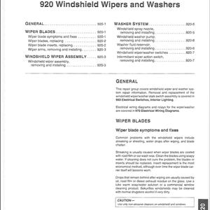 1984-1989 Porsche 911 Carrera Car Repair Manual