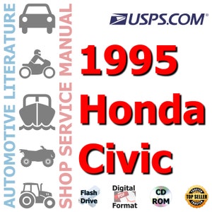 Kompletny podręcznik warsztatowy i serwisowy do Hondy Civic z 1995 r.