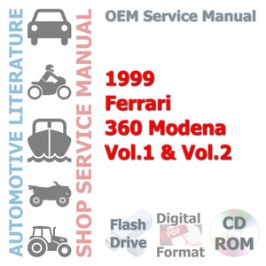Ferrari 360 Modena オーナーズマニュアル Ferrari 360 Modena Workshop Service Repair Manual Electrical