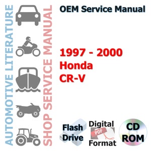 Kompletny podręcznik serwisowy i naprawczy do fabrycznej Hondy CR-V z lat 1997-2000