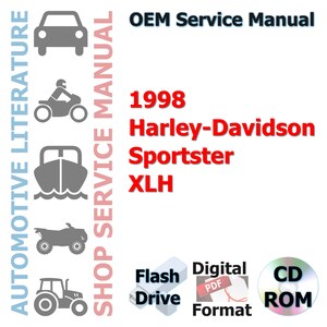 1998 Harley-Davidson Sportster XLH Complete Service Manual