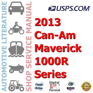 2013 Can-Am Maverick 1000R Series Complete Service Manual