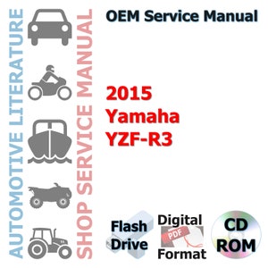 2015 Yamaha YZF-R3 Workshop Service Repair Manual 488 Pages