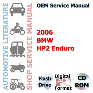 2006 BMW HP2 Enduro Complete Service Manual