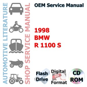 1998 BMW R 1100 S Complete Service Manual