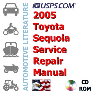 2005 Toyota Sequoia Complete Service Repair Manual rm1146u
