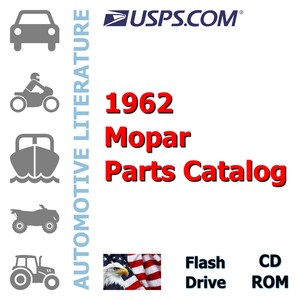 1962 Mopar Parts Catalog
