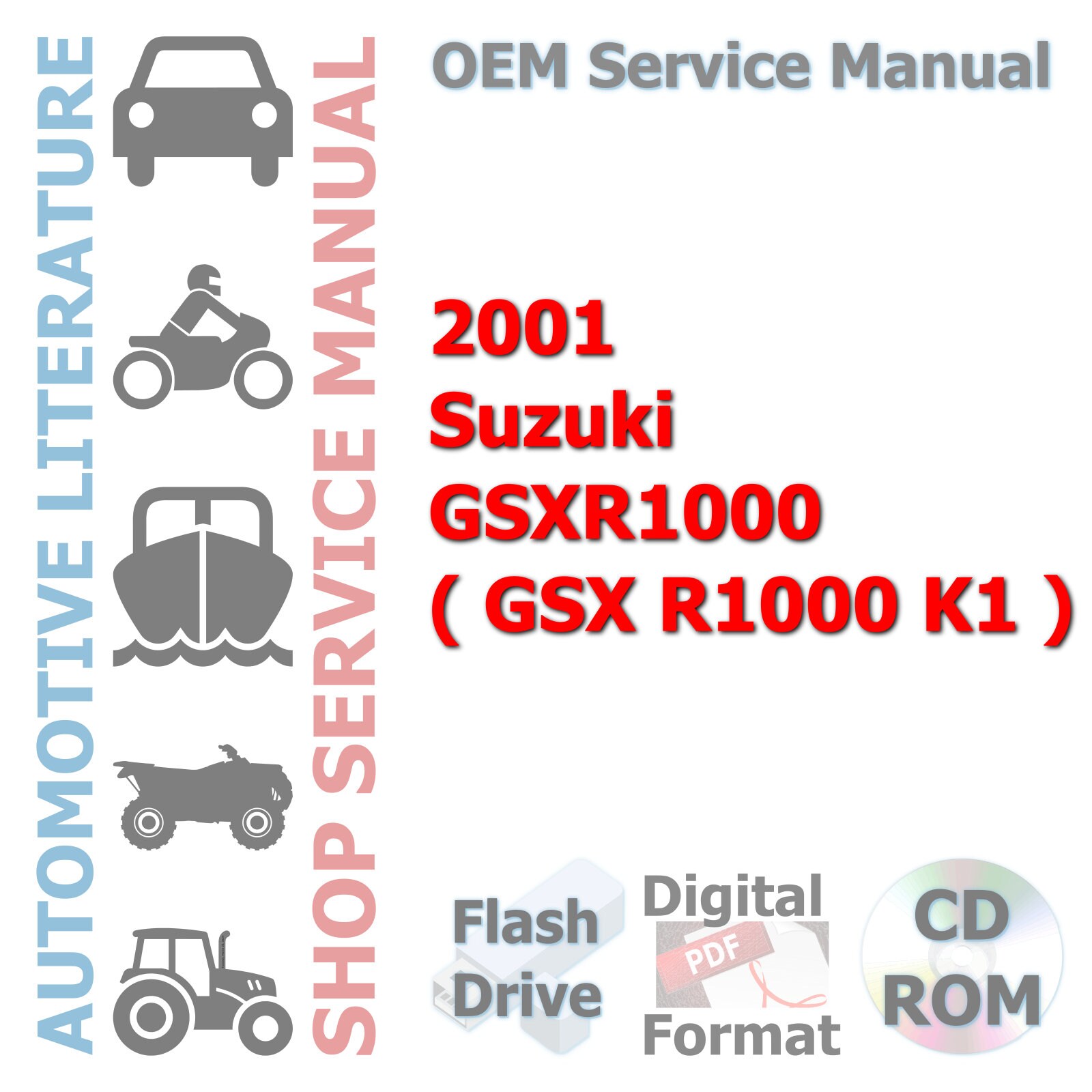 スズキ　GSX-R1000 K1 サービスマニュアル　日本語 送料込 SUZUKI GSX-R1000 K1 サービスマニュアル 日本語翻訳
