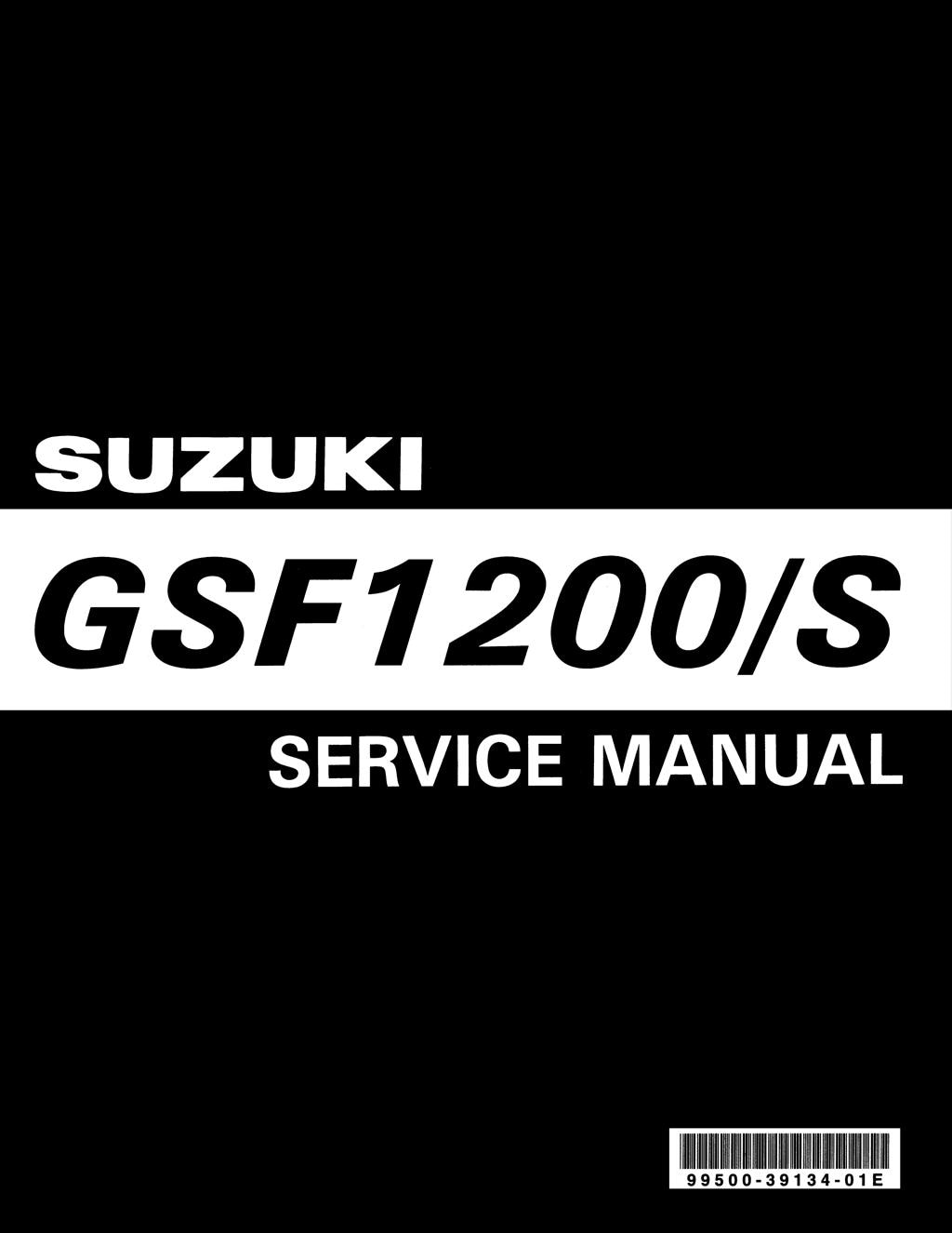 1997-1998 Suzuki Bandit GSF1200 Repair Manual - Etsy