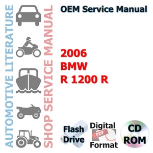 2006 BMW R 1200 R Komplett Service Handbuch