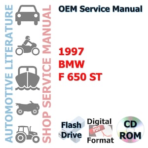 1997 BMW F 650 ST Complete Service Manual