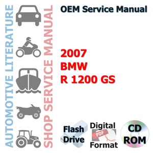 2007 BMW R 1200 GS Komplett Service Handbuch