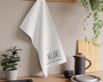 Kitchen Towel - Miami