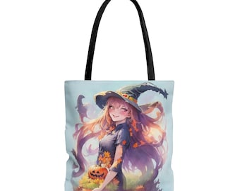 Classic Halloween Witch Tote Bag