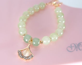 Crystal Beads Bracelet Adjustable Bracelet Dainty Crystal Bracelet for Women Gemstone Bracelets Gifts for Her