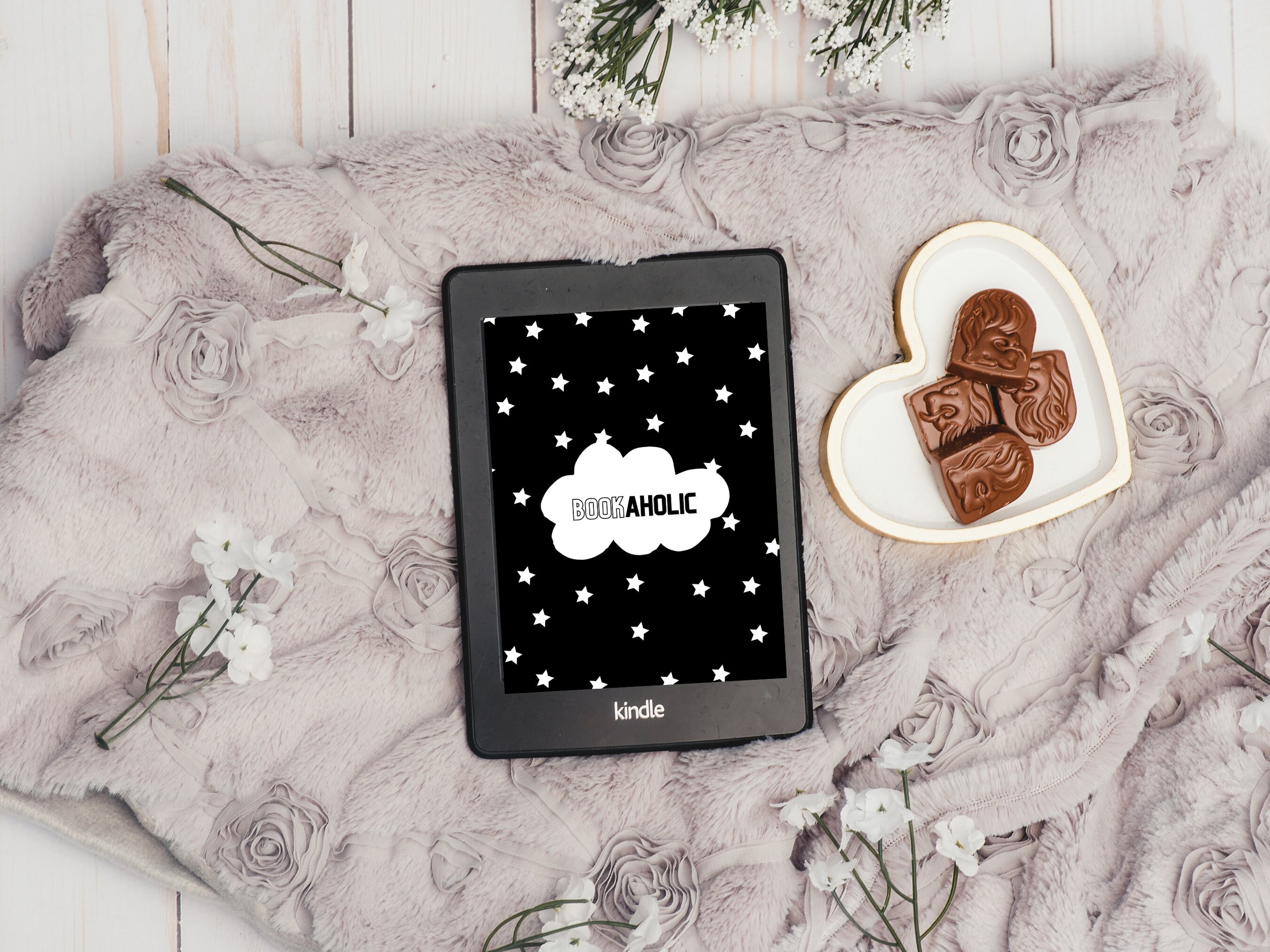 15 Ereader Kindle Lockscreen Book Lover Screensaver Wallpaper Etsy UK