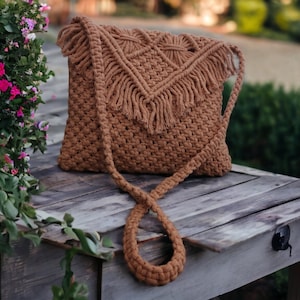 Macrame Handmade Sling Bag