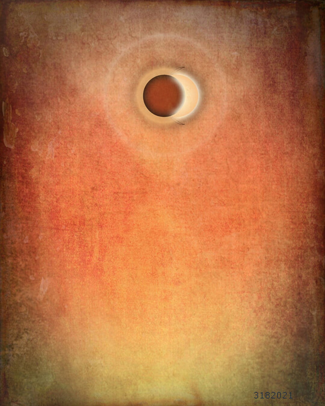 Tao Te Ching Art Created by Digital Art Pioneer, Printed on White Wall ...