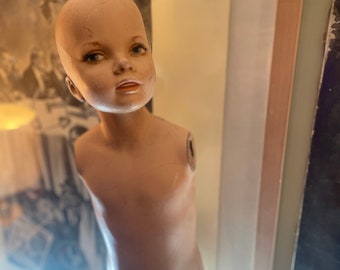 1950’s store mannequin composite material