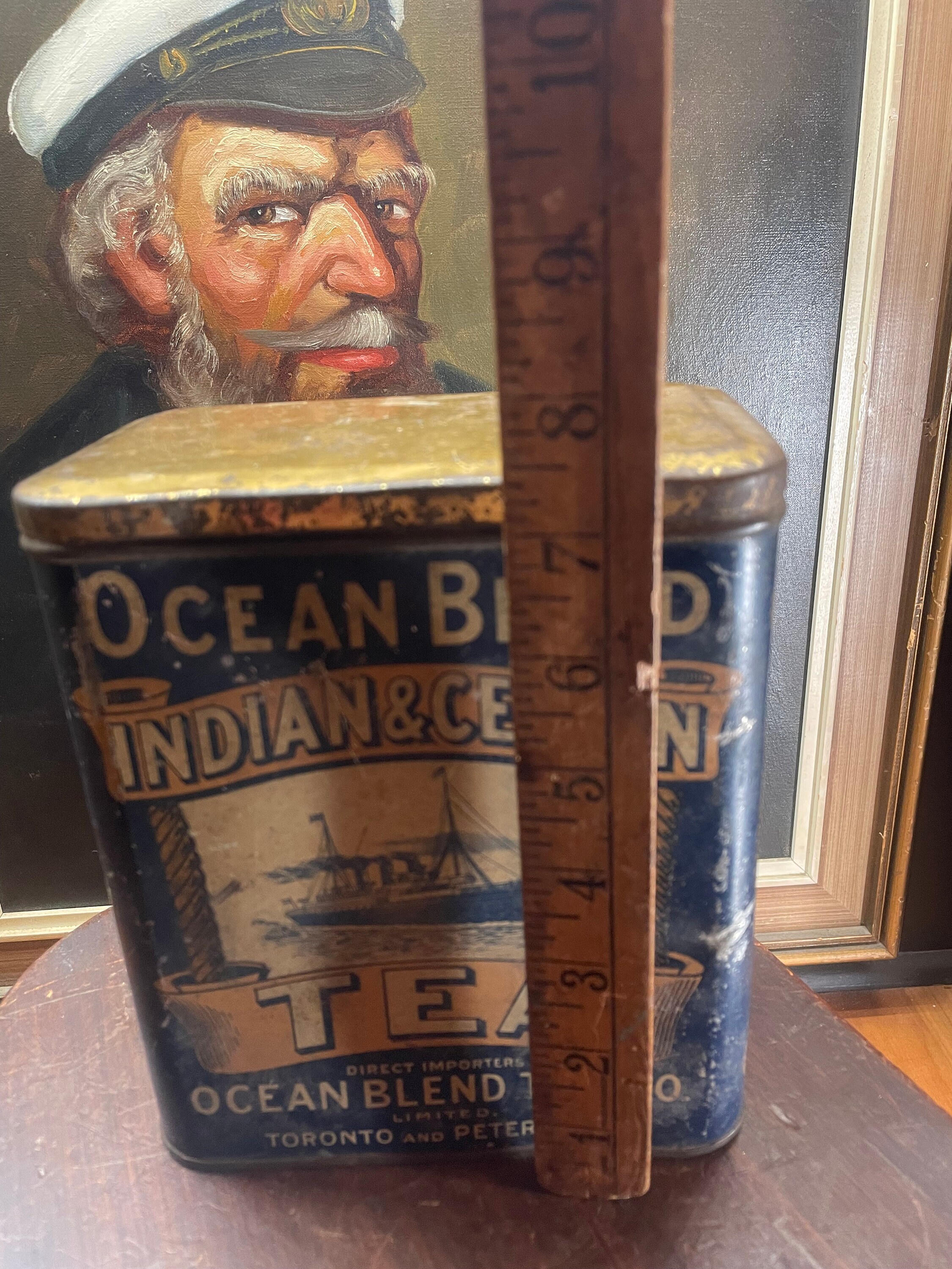 Ocean Blend Indian and Ceylon Tea Tin - Etsy