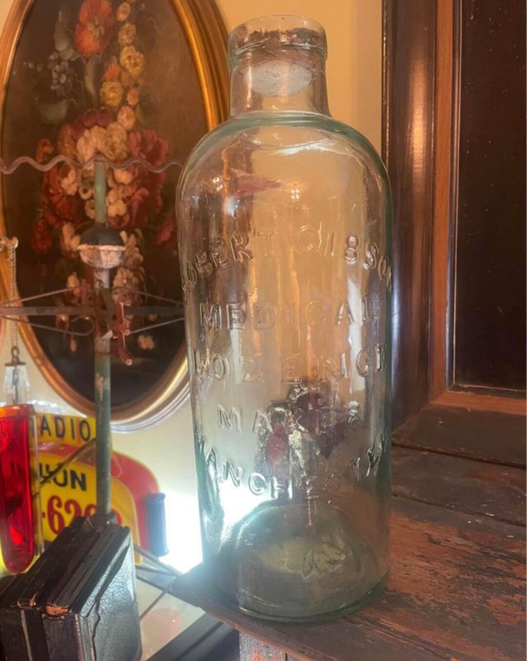Large Apothecary Bottle Etsy