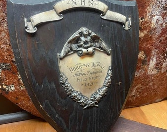 1920’s Dorothy Dennis Field Sports Plaque