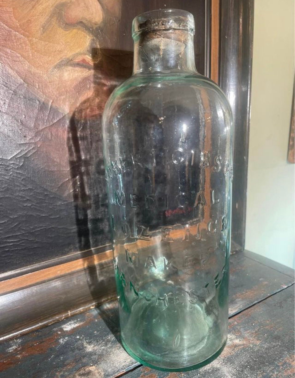 Large Apothecary Bottle Etsy