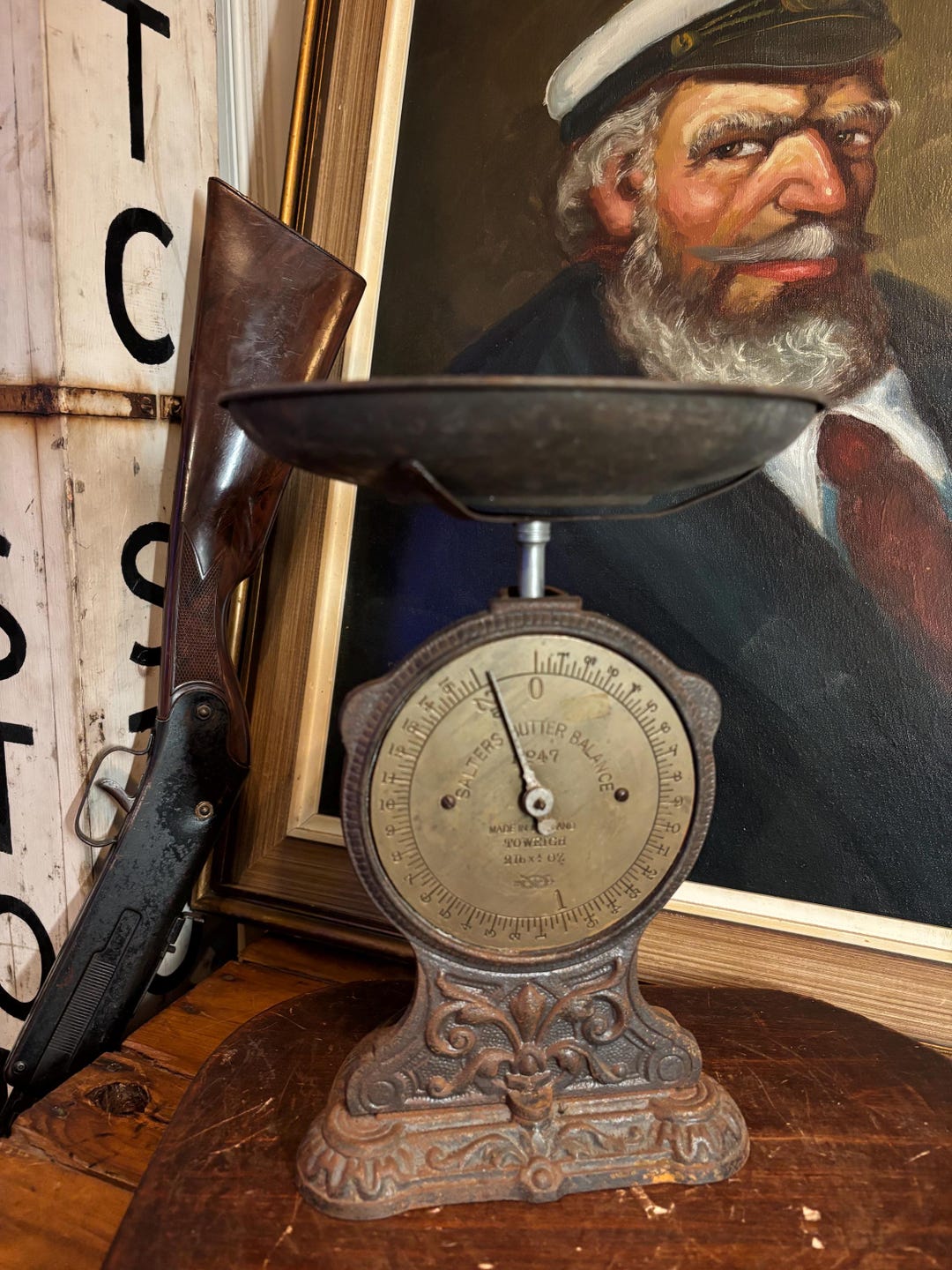 English Made Cast Salters Butter Scale - Etsy