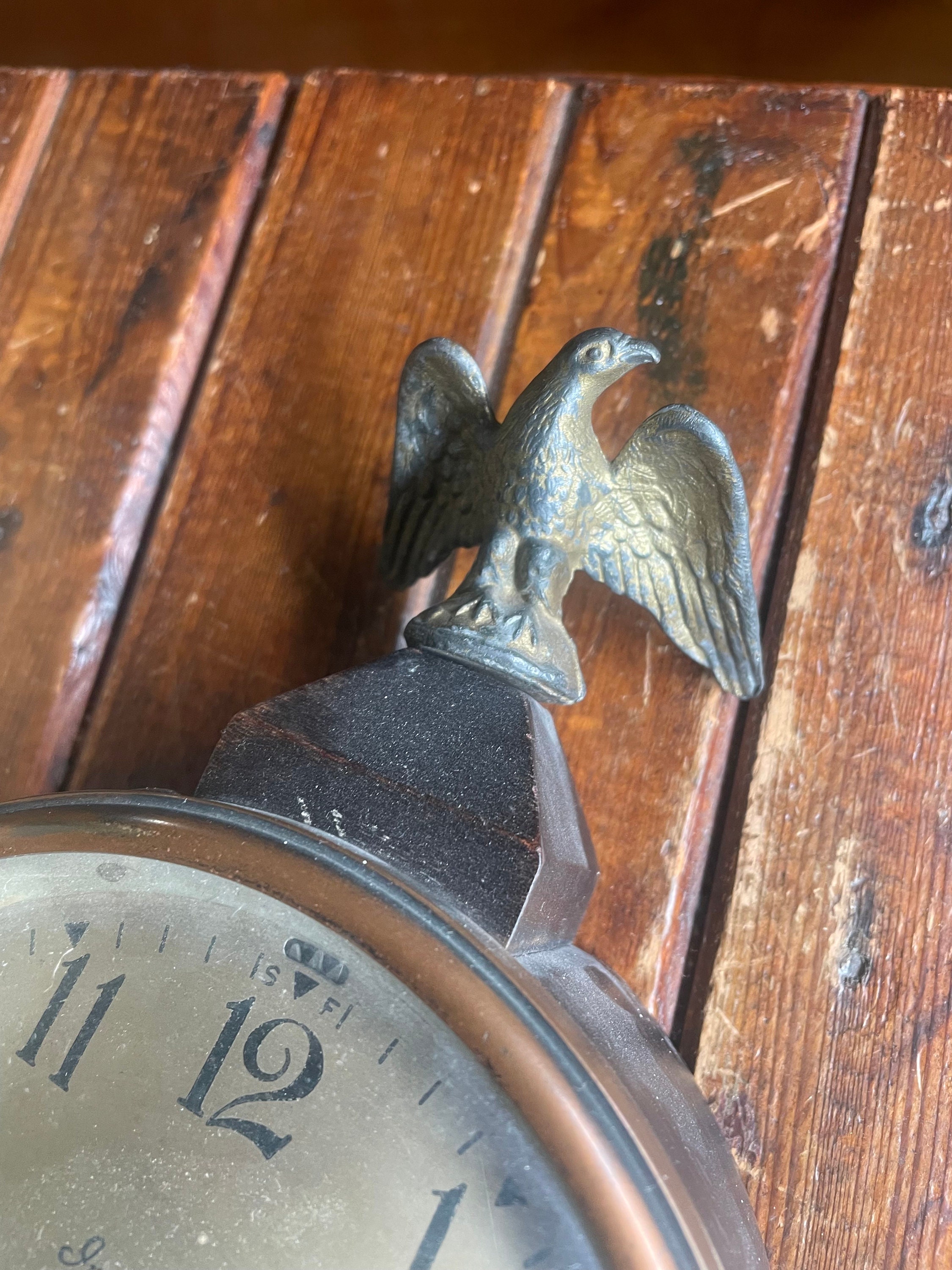 Ingraham 8 Day Banjo Clock not Working Etsy