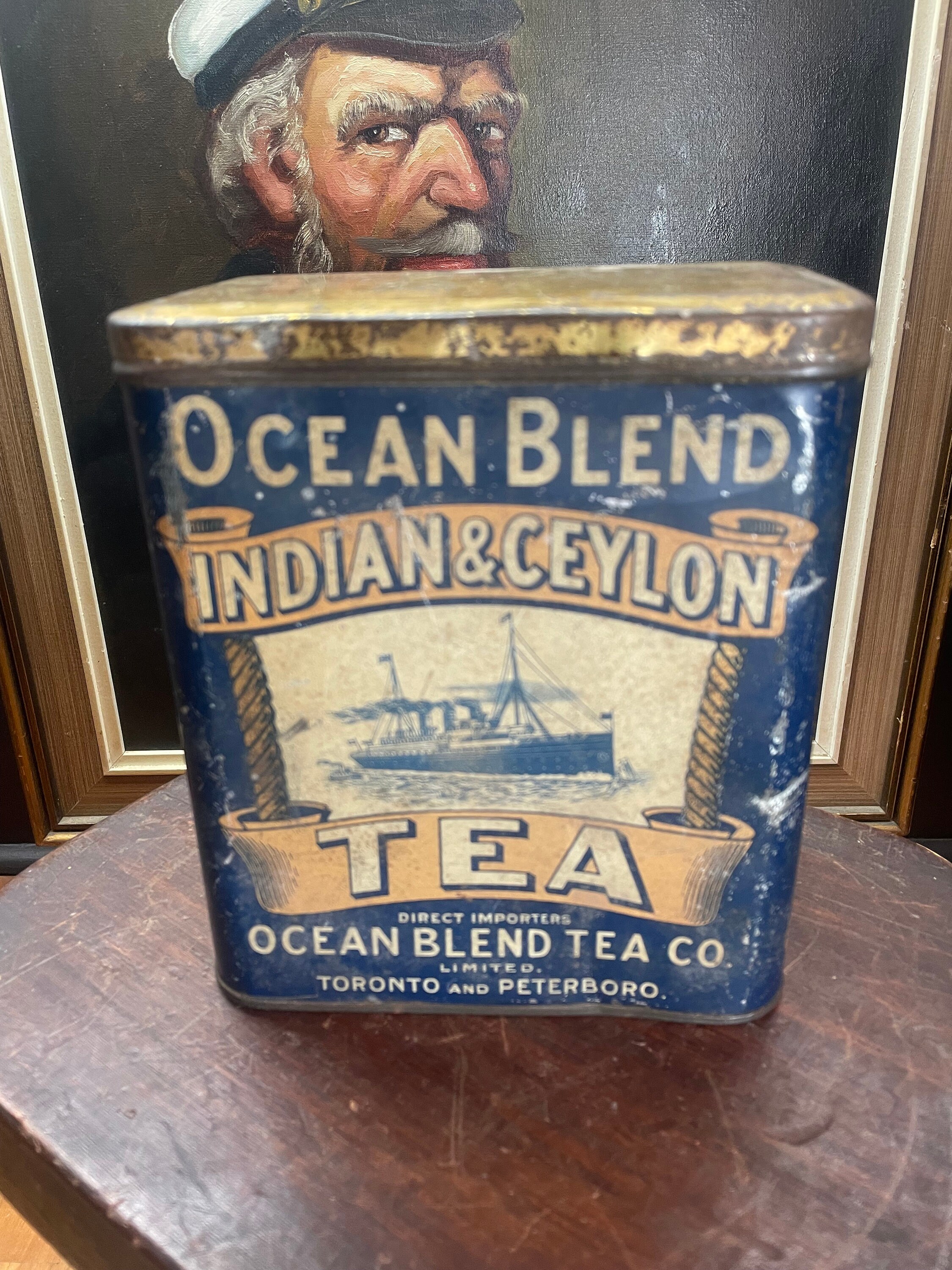 日本最大の Indian Blend Ocean and Etsy - Tin Tea Ceylon その他