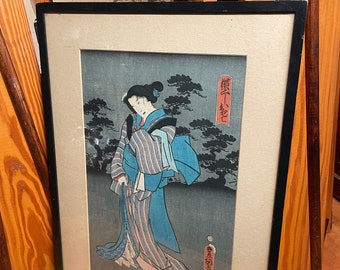 woodblock print by Kunisada Utagawa (1786-1865)