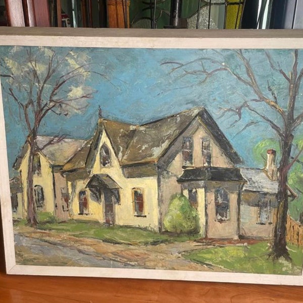 Toronto artist Patricia Allan “house in Woodbridge”
