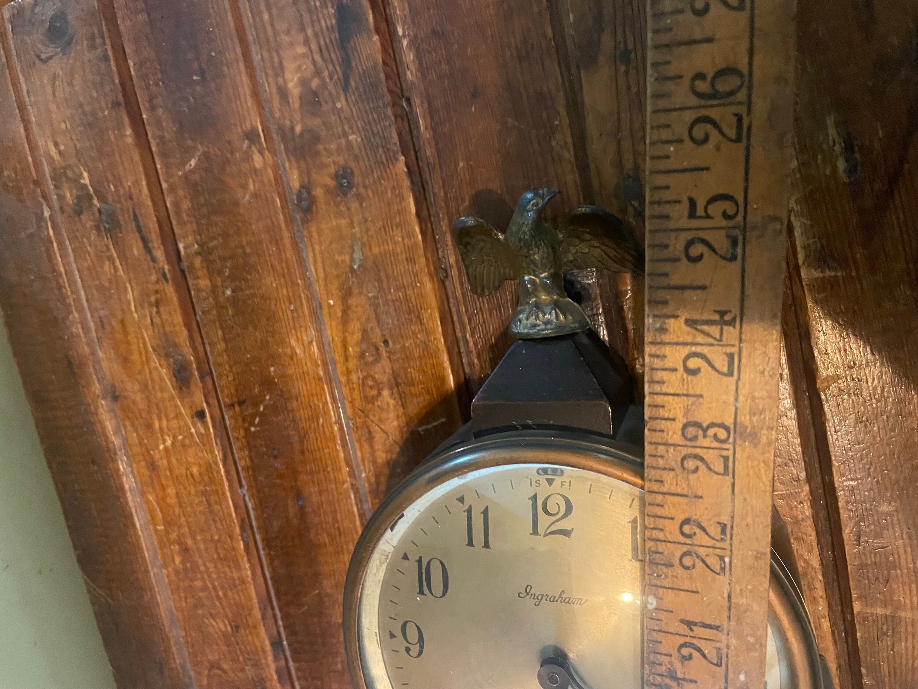 Ingraham 8 Day Banjo Clock not Working Etsy