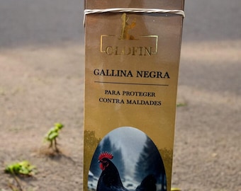 Olofin Incienso Bañado a Mano Gallina Negra Pack de 6 / Incienso Olofin Bañado a Mano Gallina Negra Pack de 6