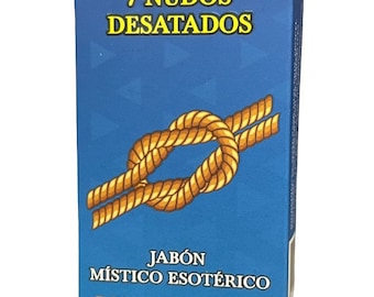 7 Nudos Desatados Jabon Espiritual Mistico Esoterico 100 Gramos Paquete De 6