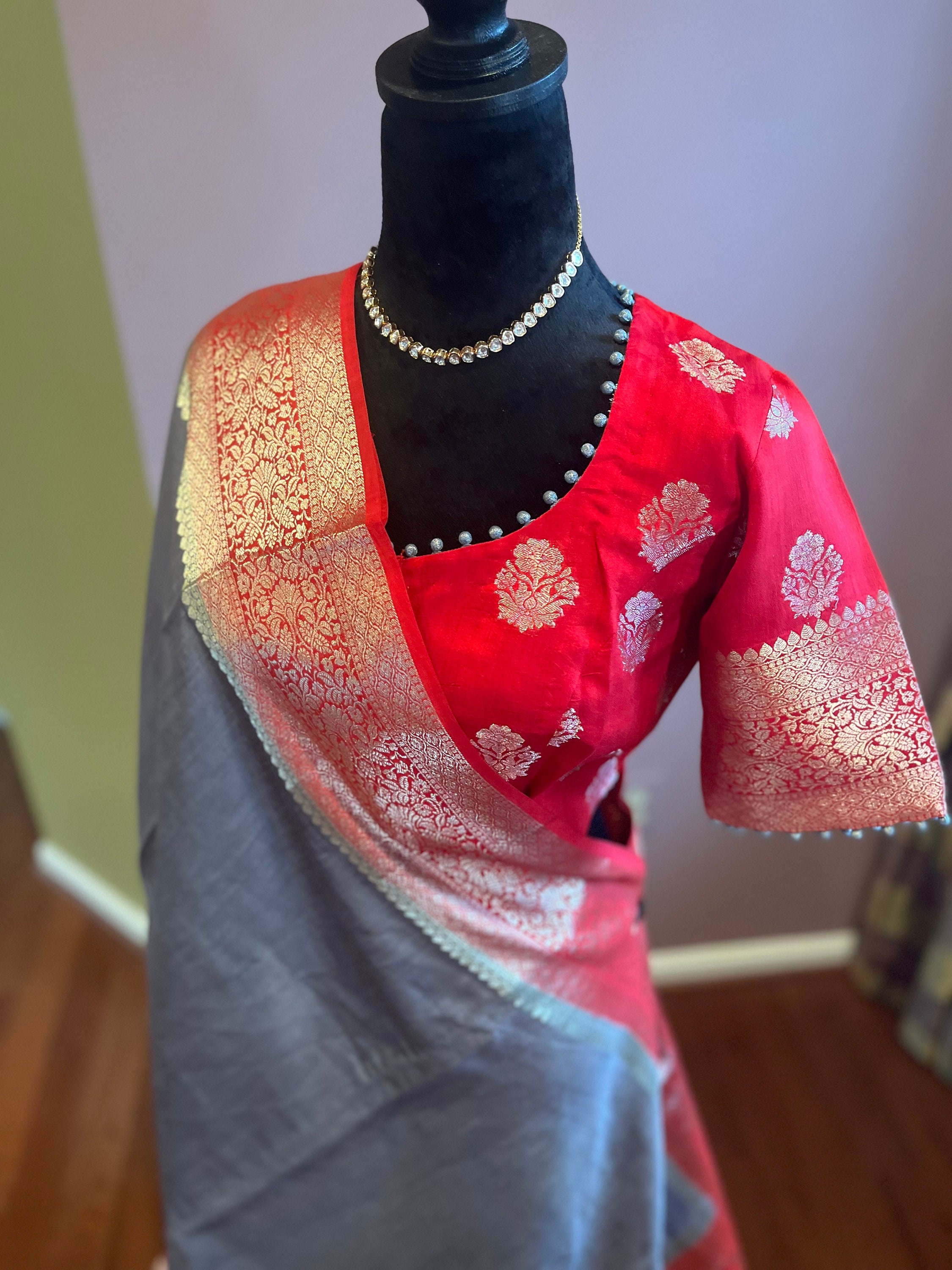 banarasi silk blouse online