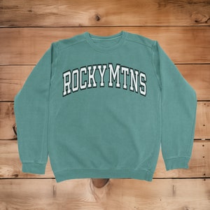 Rocky Mountain National Park Sweatshirt, National Park Sweater, Trendy Sweatshirt, Colorado National Park Crewneck Pullover