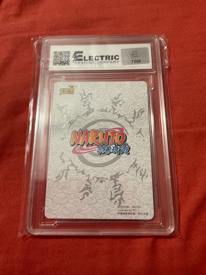 Naruto Trading Card Game Young Jiraiya NR ZR 014 Graded Gem Etsy