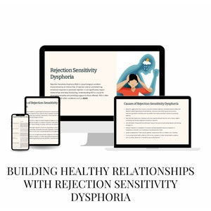 nderstanding ADHD RSD Ebook, Mental Health Support Guide, Coping Techniques